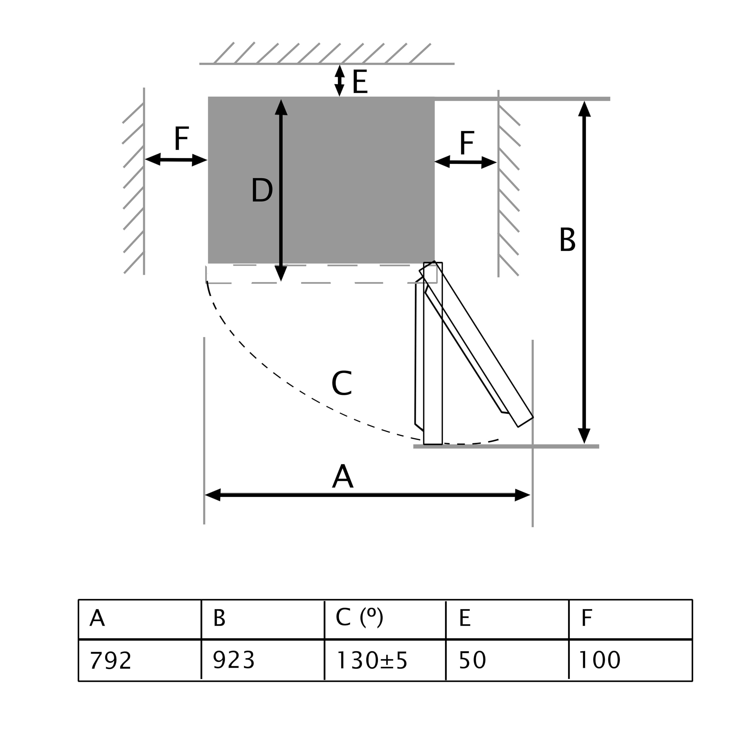Cecotec Bolero CoolMarket Combi 117 DF Black E