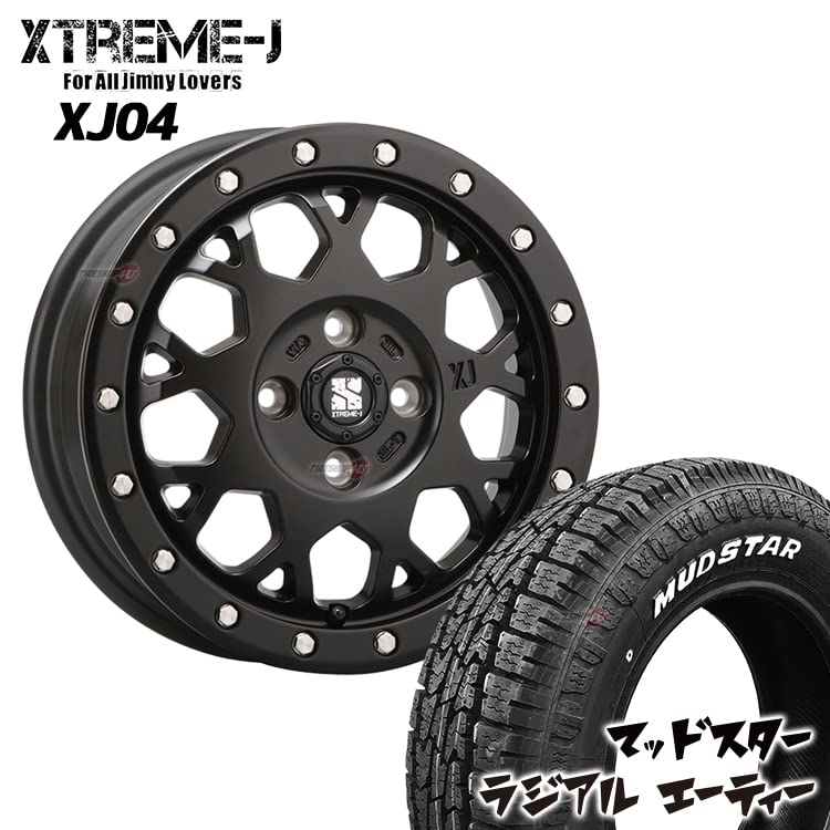 Amazon | タイヤホイール4本セット MLJ XTREME-J XJ04 14x4.5J 4/100 + 