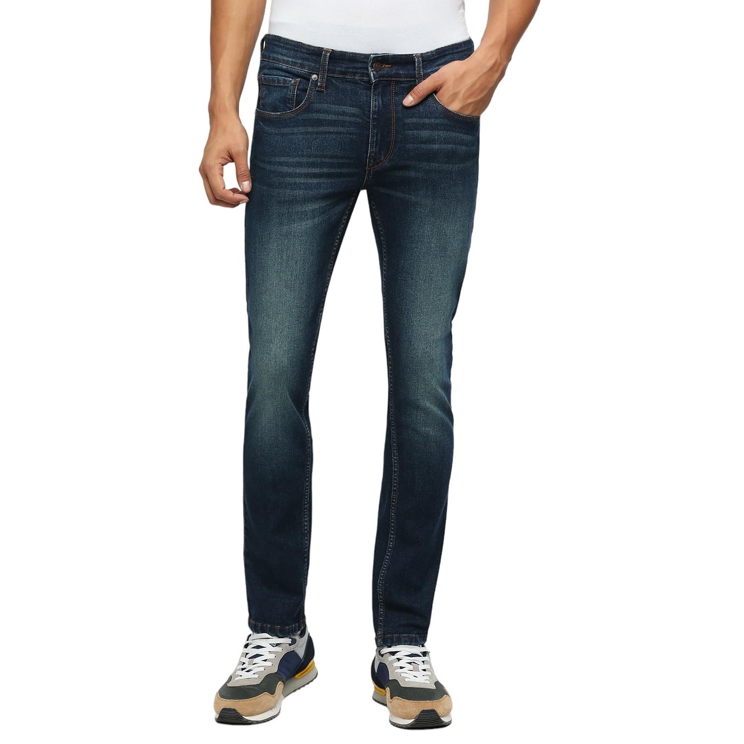 pepe jeans Men's Slim Fit Mid Rise Jeans-picture-29