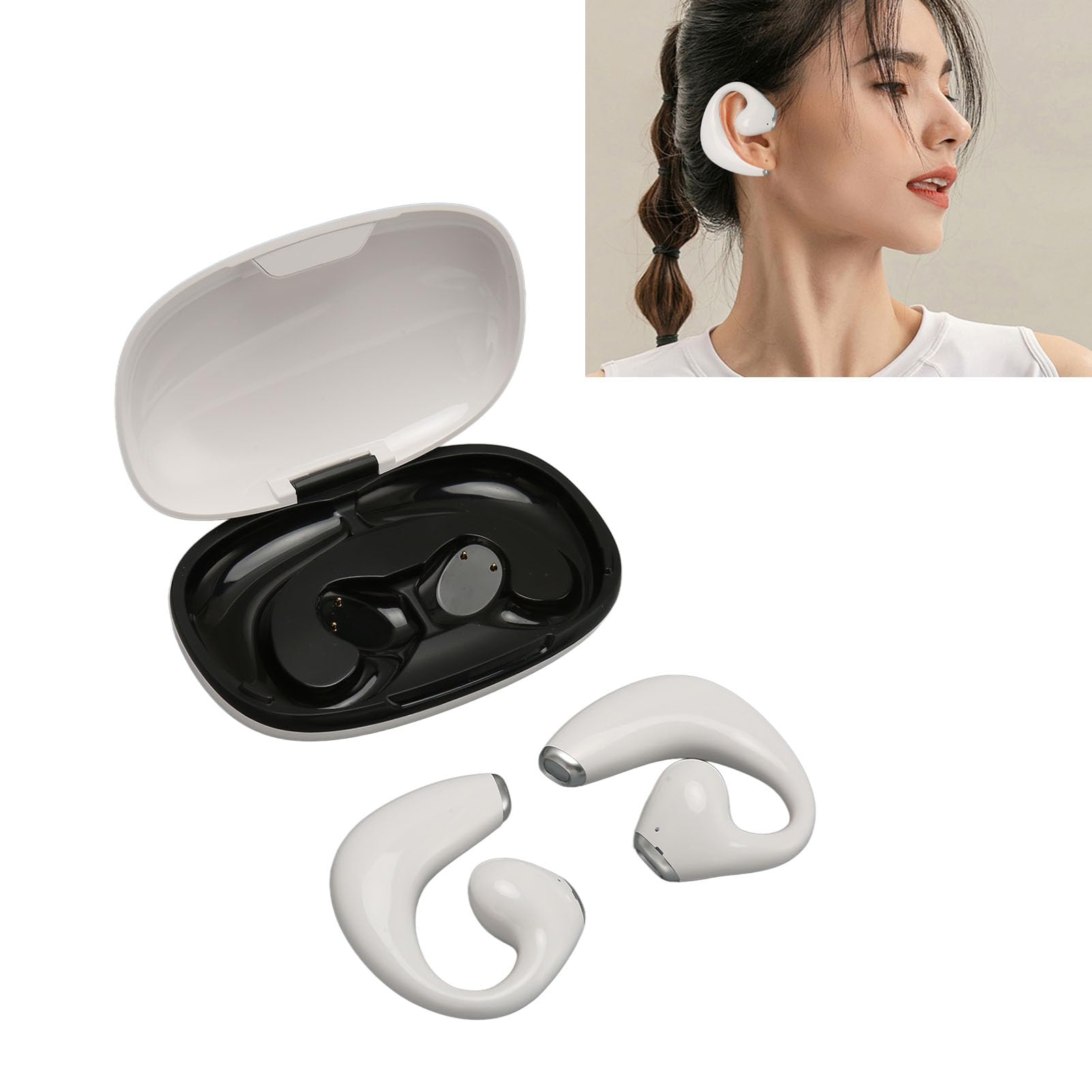 Septpenta Auricolari per Traduzione Linguistica, 3 Modalità, Traduzione Multilingue in Tempo Reale, 144 Lingue e Accenti, Cuffie per Traduzione Bluetooth 5.3 per Viaggiatori Intern