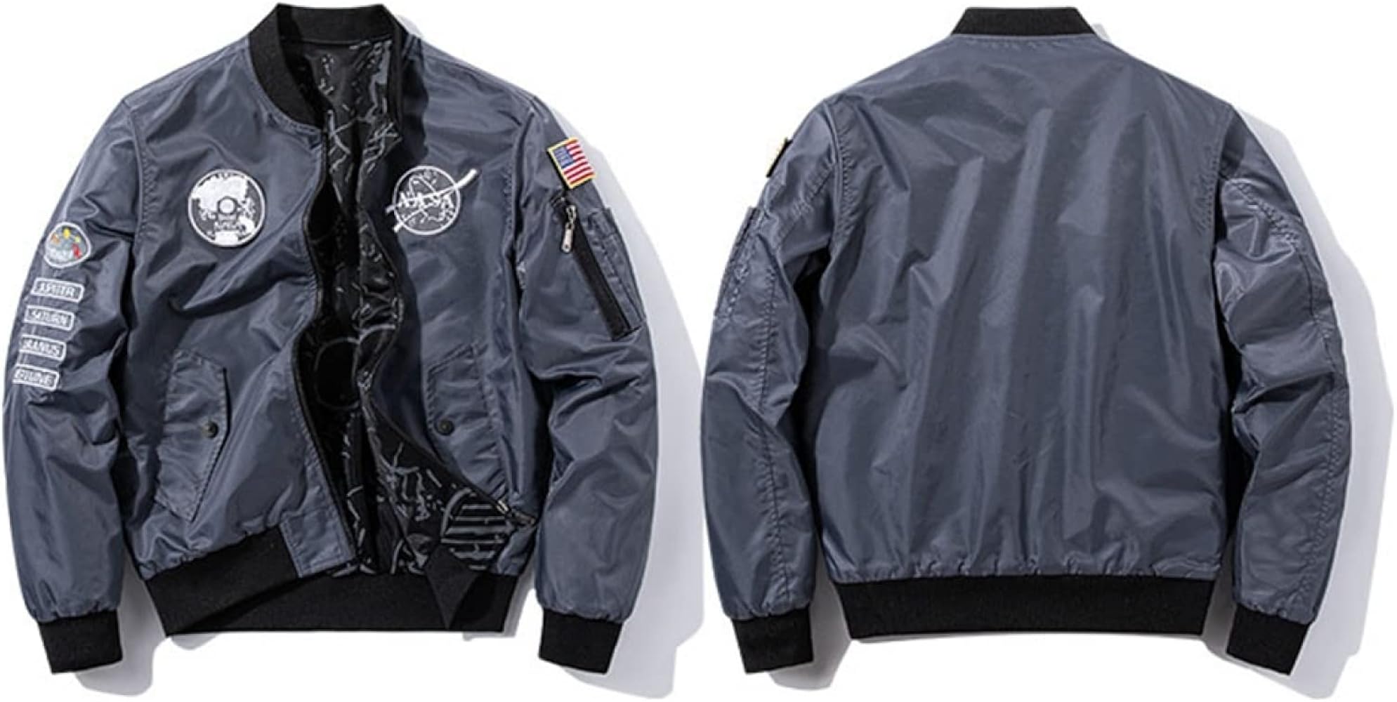 Amazon | [GUREITOJP] フライトジャケット メンズ MA-1 フライ
