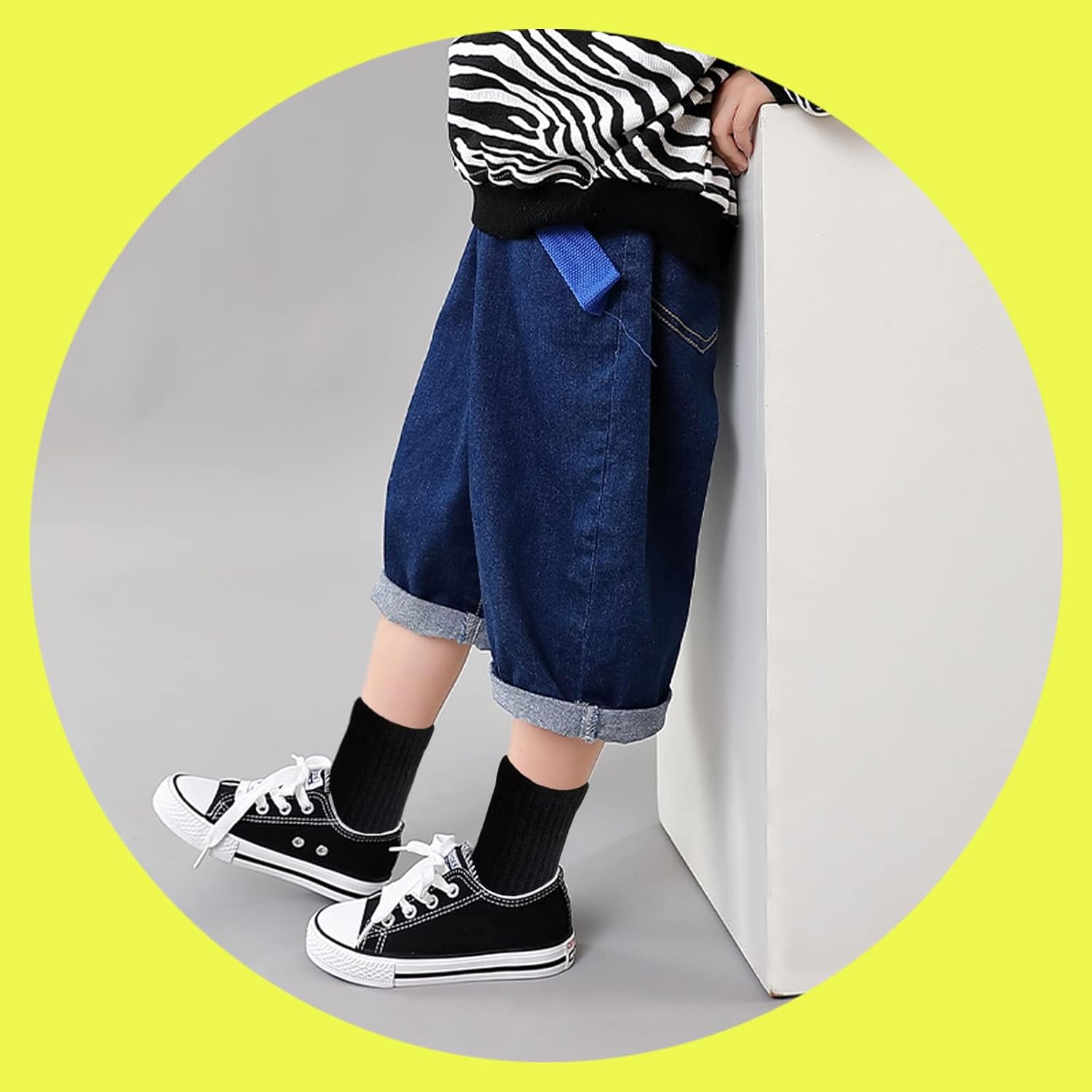 JAMEGIO Boys' Crew Socks 12 Pairs Cotton Athletic Socks for Toddlers Little Big Boys - Image 4