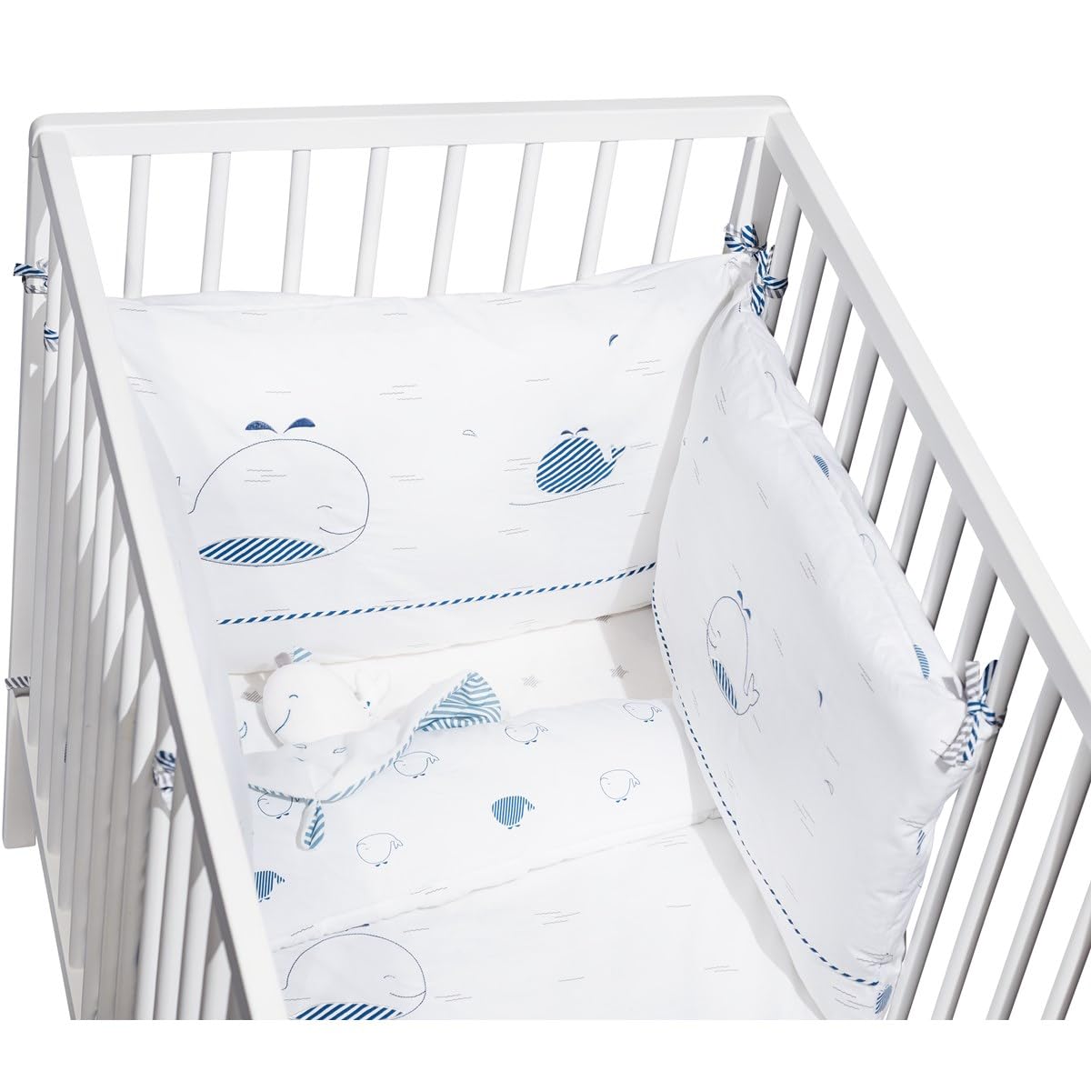 Edredon lettino per bambini in cotone