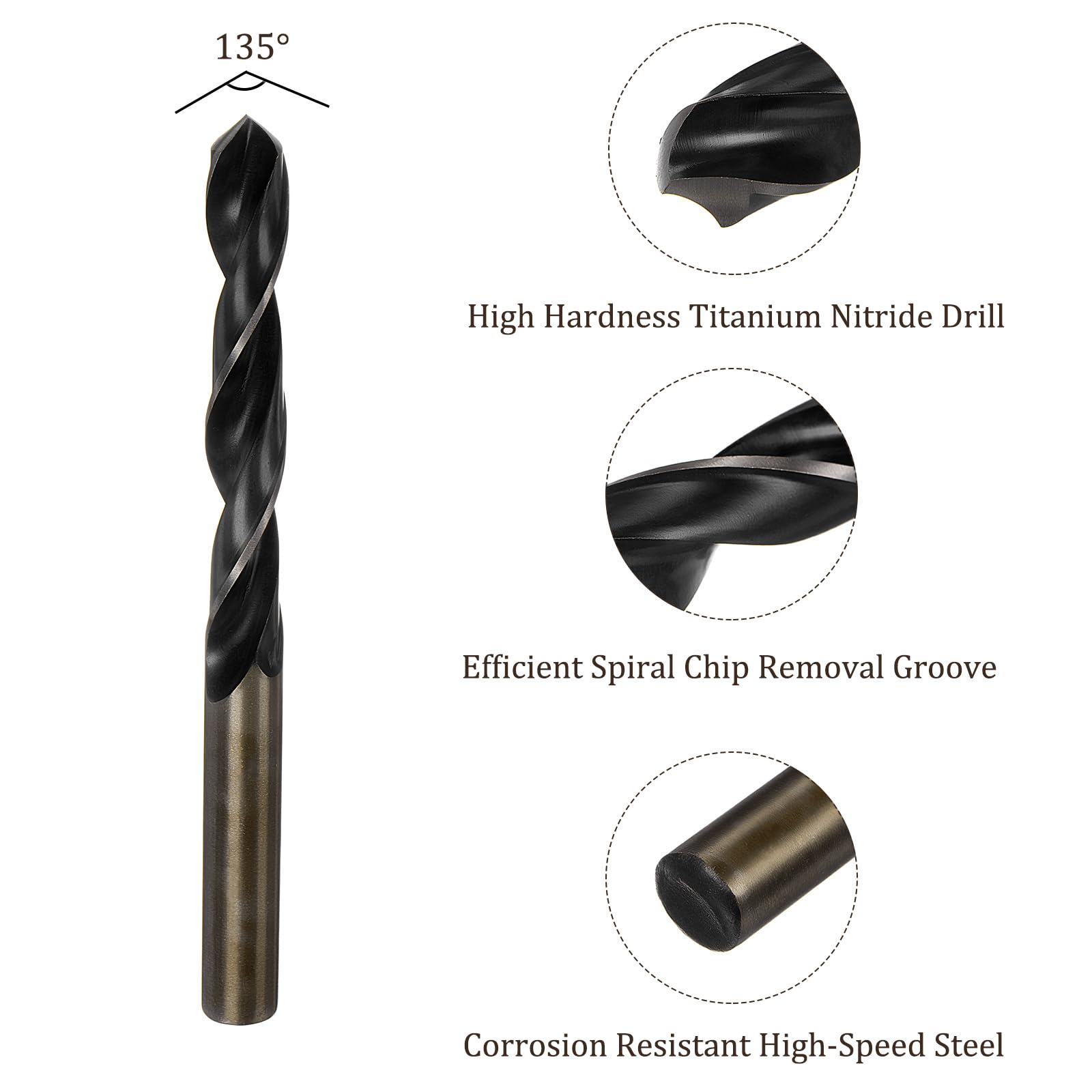Kozelo 2PCS Twist Drill Bit - Image 2