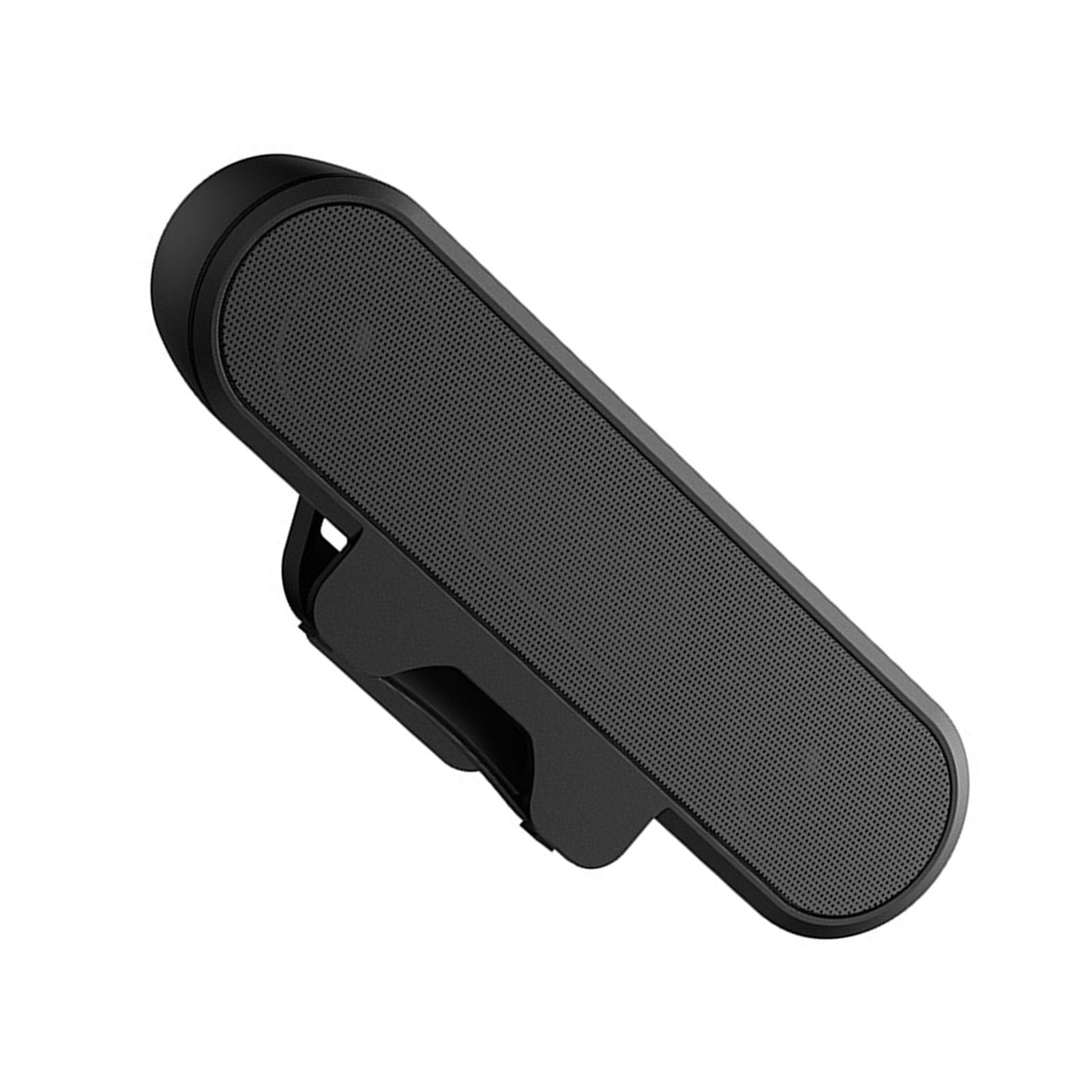 Altoparlanti per Computer, Design a Morsetto Alimentato Tramite USB Altoparlanti per PC Salvaspazio, Barra con Suono Forte, Controllo del Volume e Pulsante di Disattivazione ' per PC