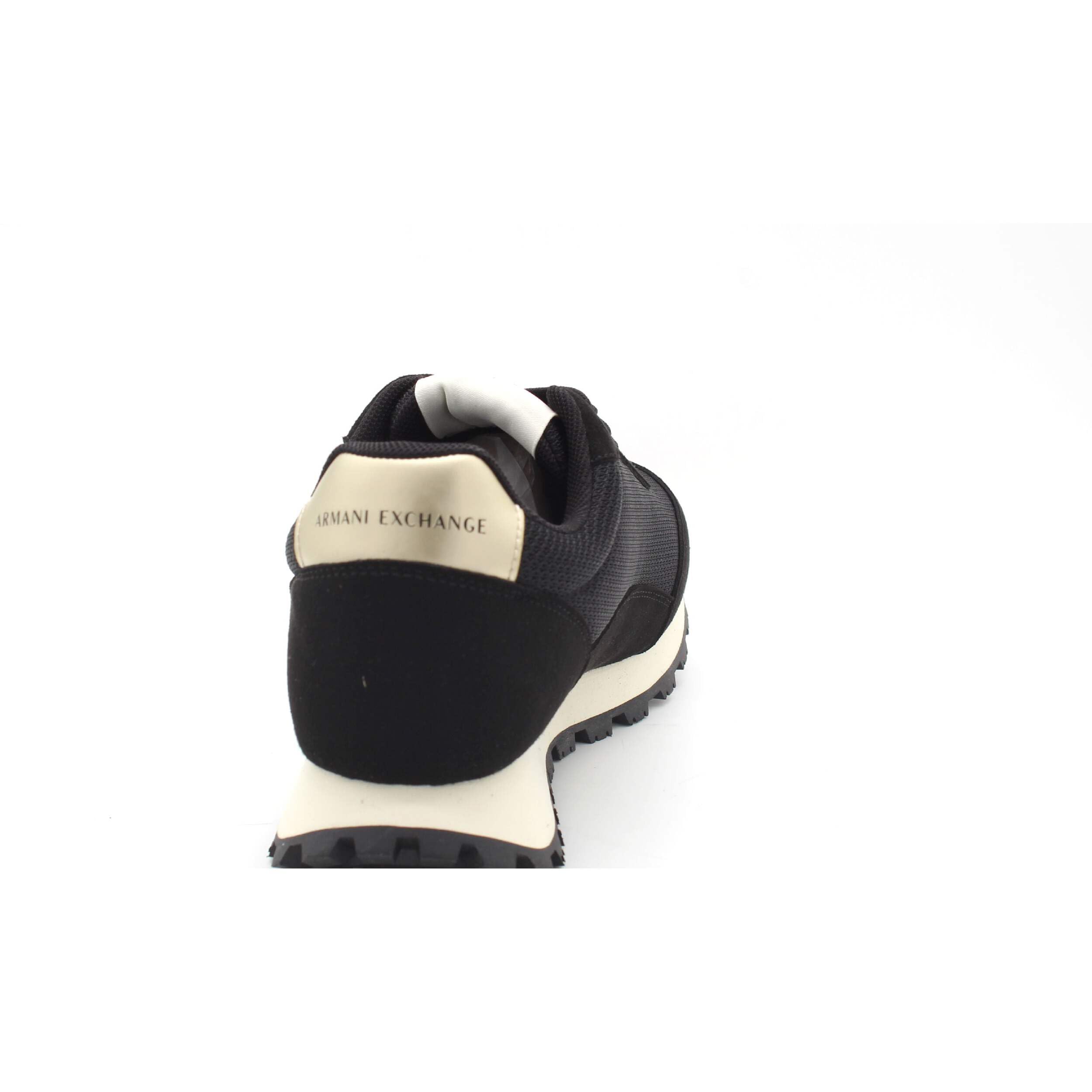 Armani Exchange Drop, Color Contrast Stripe, Suede Details SneakerDonna