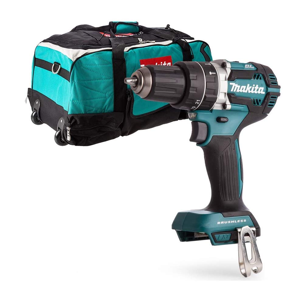 Makita Dhp484z 18V Lxt Li-Ion Brushless Combi Drill With Lxt600 Bag