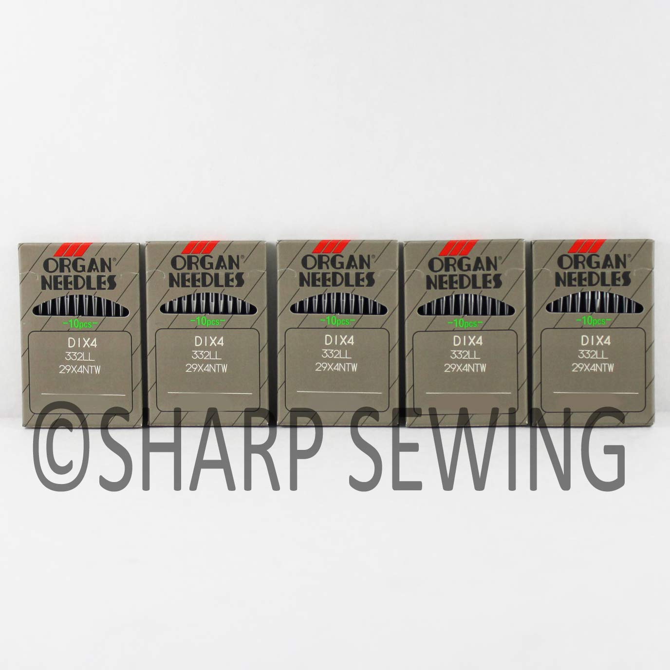 50 Organ Leather Point Sewing Needles #14 29X4, 332LR, 332LL Singer 29K 29-4 29U