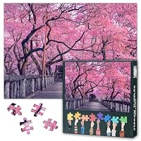 Puzzle per adulti, 1000 pezzi, motivo floreale, 26 x 38 cm