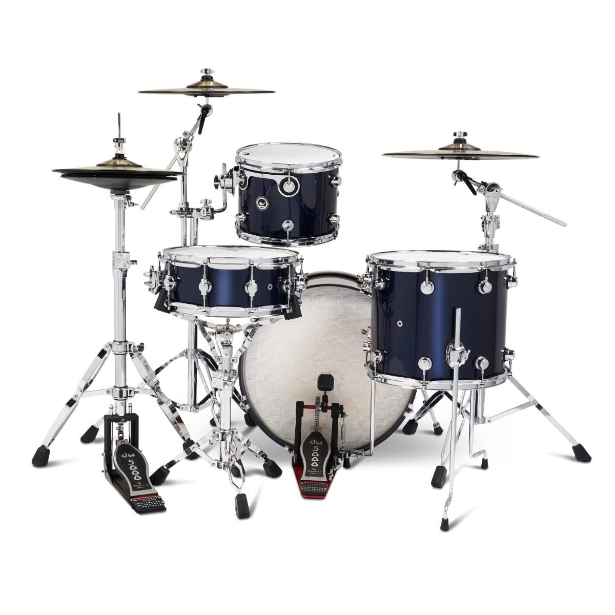 Amazon.com: DW DWe 4-piece Shell Pack - Midnight Blue Metallic