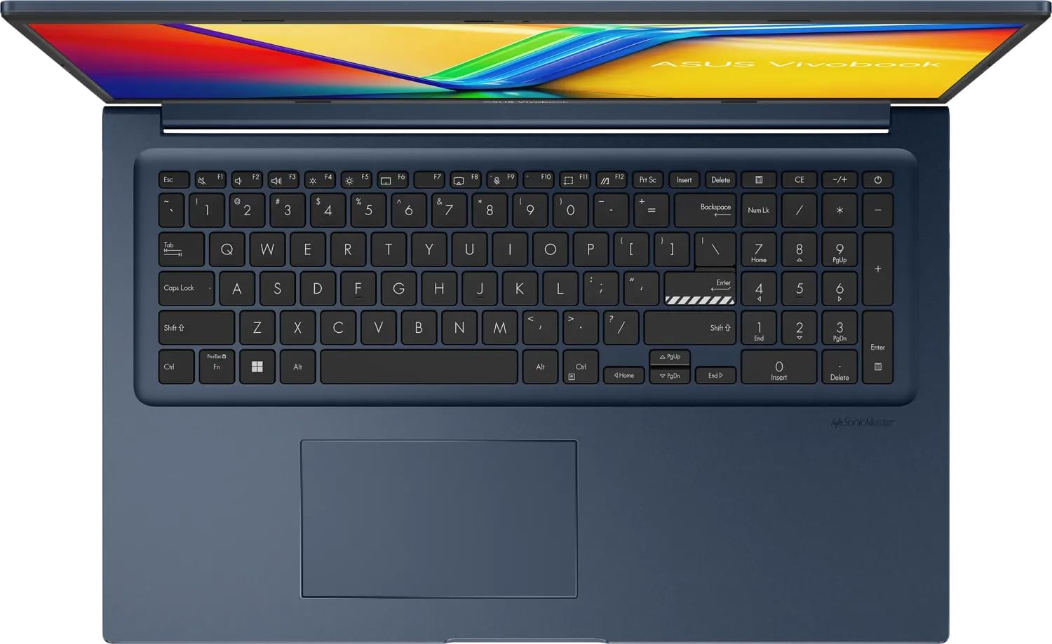 ASUS 17,3 Zoll FullHD Notebook Intel Core 5 120U 16GB DDR5 RAM 1000GB SSD Windows 11 Pro MS Office 2024