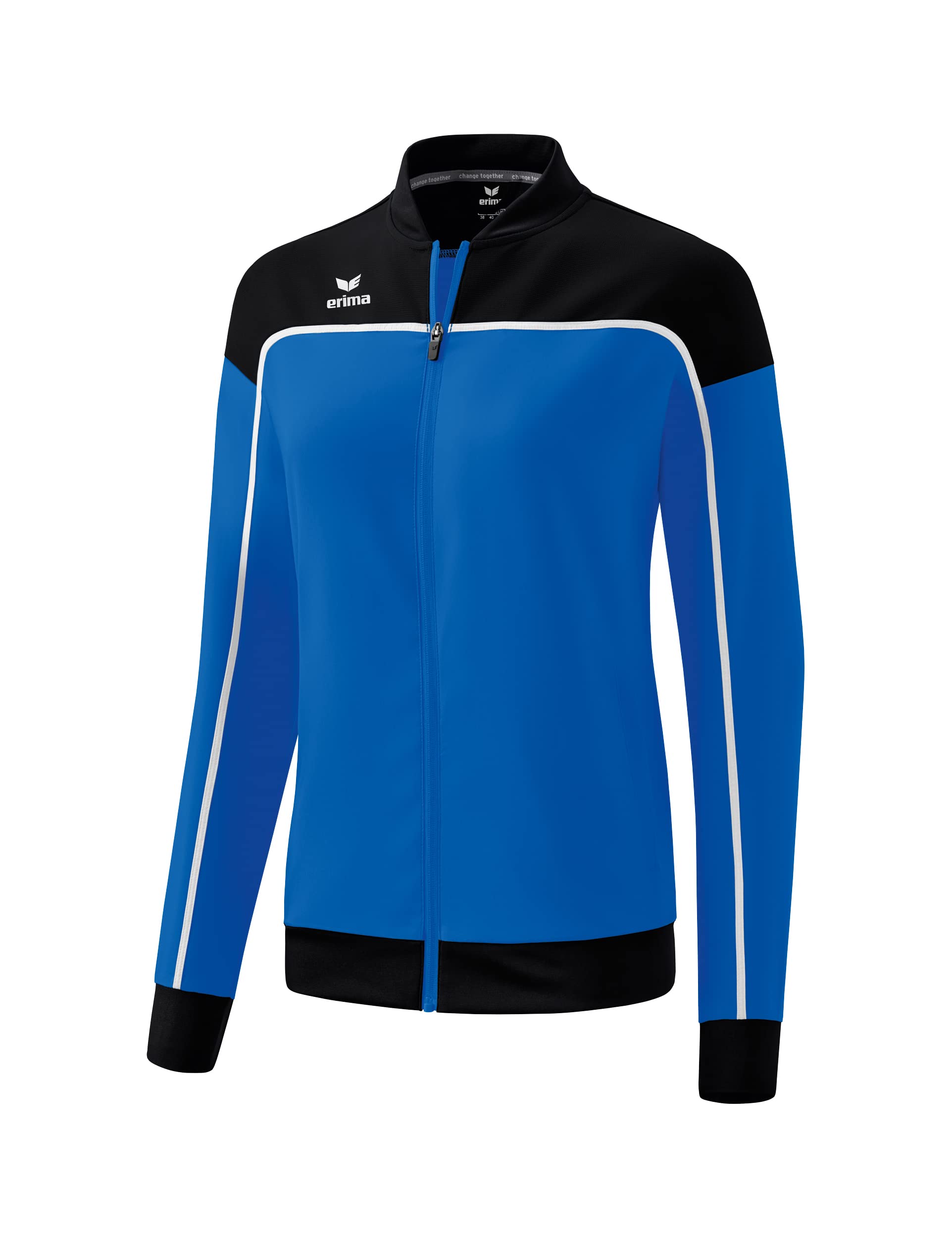 Erima Women's Change Functional Presentation Jacket, New Royal/Black/White, 38