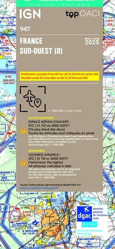 947 - FRANCE SUD OUEST 2025 PLASTIFIEE