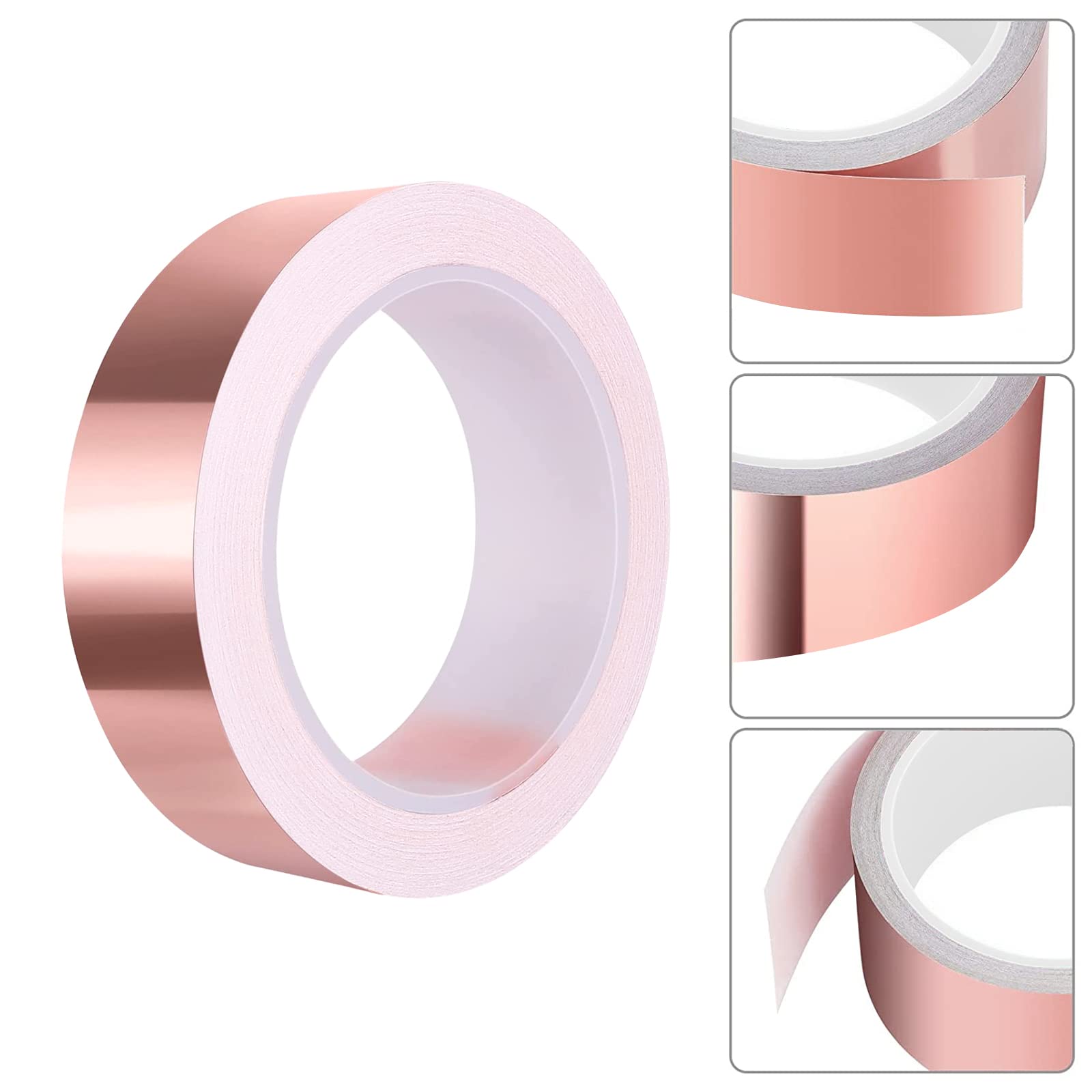25M X 50mm Ruban De Cuivre Anti-escargots Ruban De Feuille De Cuivre Ruban De Cuivre Auto Adhesif Ruban Anti Escargot 96775292