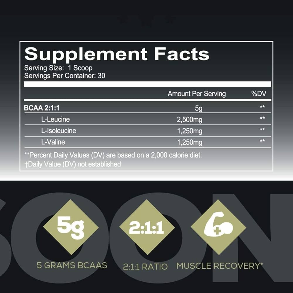 REDCON1 Basic Training BCAA - Sugar Free Branched Chain Amino Acid Powder -  Contains 3 Essential Amino Acids Leucine, Isoleucine & Valine - Post  Workout Recovery (30 Servings) : Health & Household - Amazon.com
