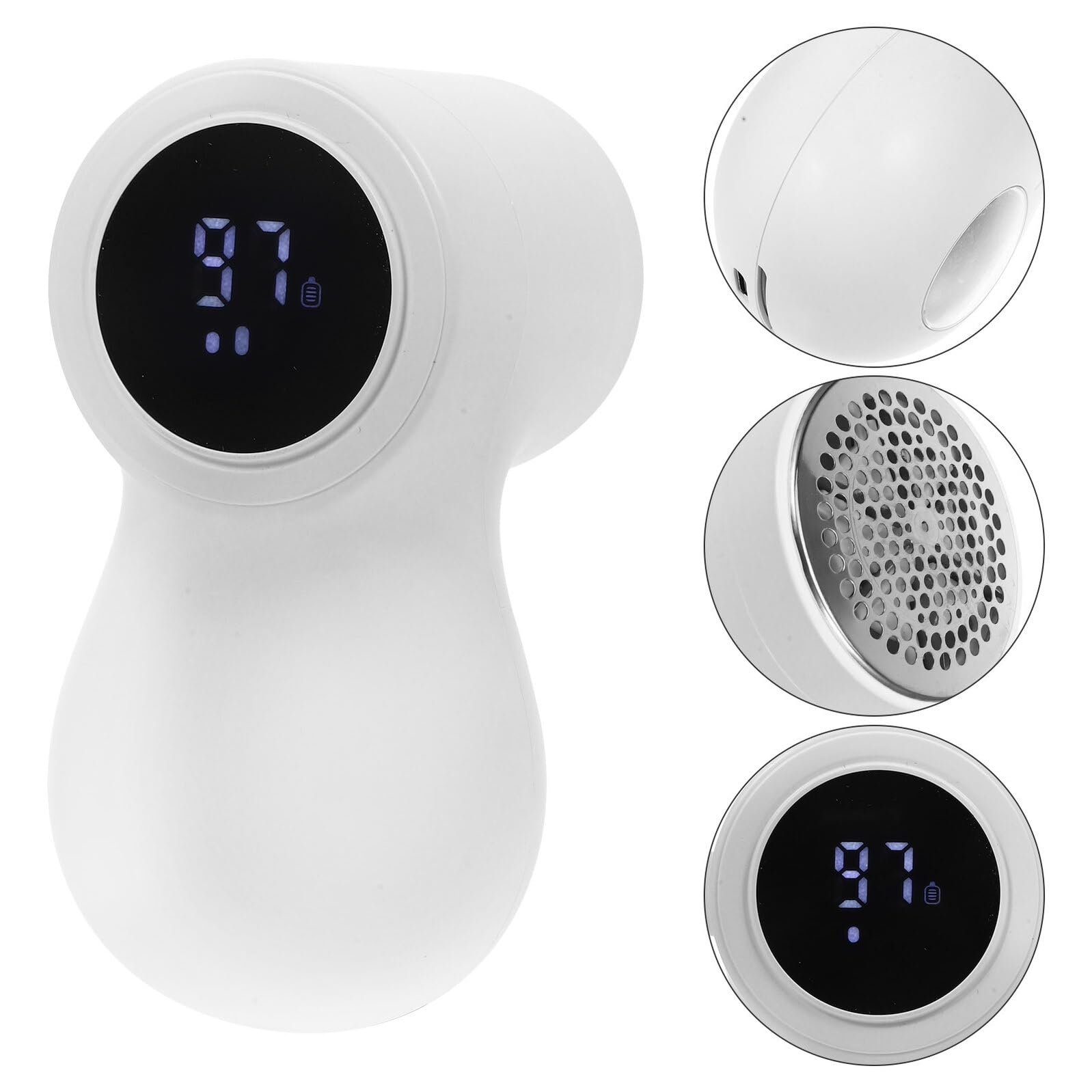 Rasatore Elettrico per Pelucchi 800mah in Abs e Acciaio Inox | Cappotti e Abiti, Design Ergonomico, un Set Completo, Rimozione Pelucchi da Tessuti e Cuscini