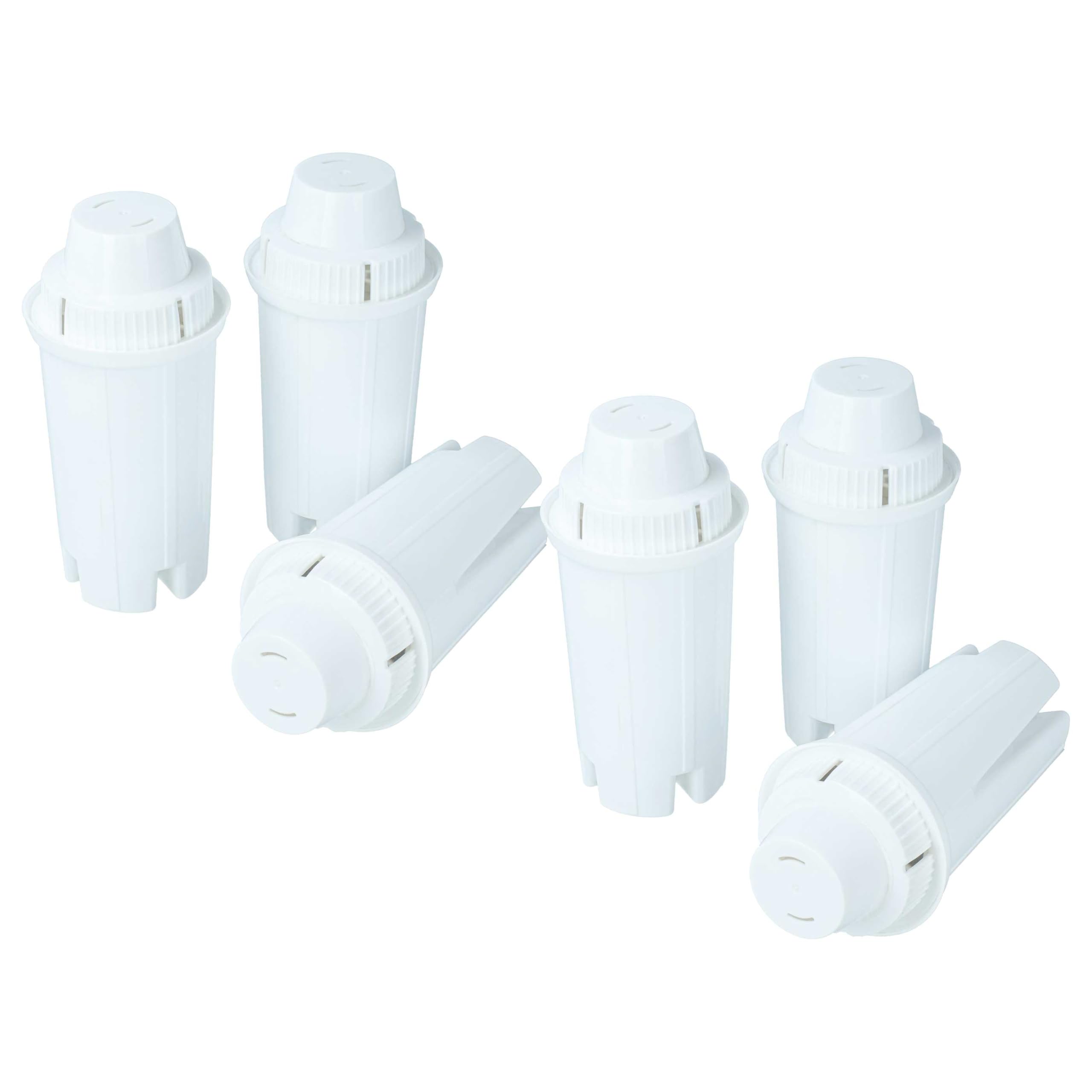 vhbw 6x Filtro de agua compatible con Lynx 4FS 324 E, 4FS 323 E