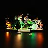 VONADO LED Light Kit Compatible with Lego Jazz Quartet 21334, DIY Lighting Compatible with Jazz Lego Ideas Building Set NO Lego Model,ONLY Lights