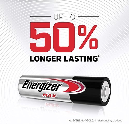 Miniatura 5 de Energizer - Baterías AA (paquete de 48 unidades). Baterías alcalinas AA Max.