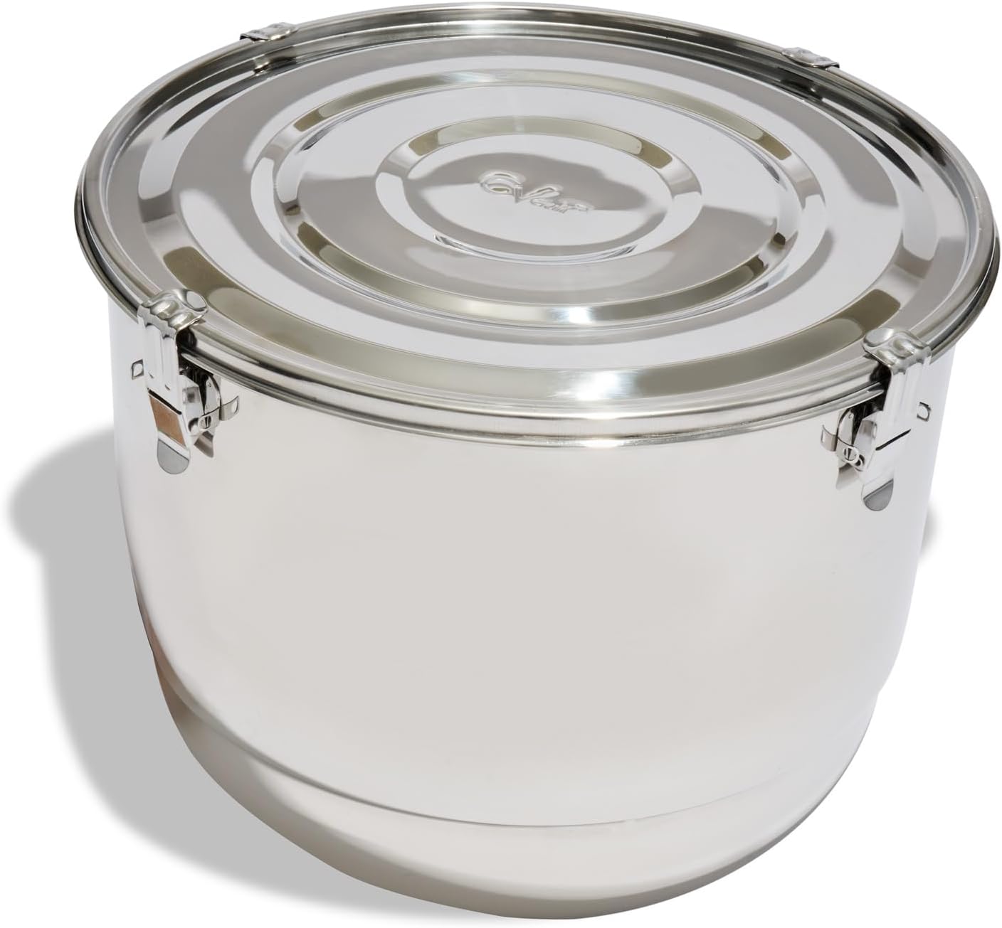 by Boveda | 1 lb Container | Smell-Proof, Air Tight & Light Resistant | Food Grade Stainless Steel | Includes 62% RH Boveda