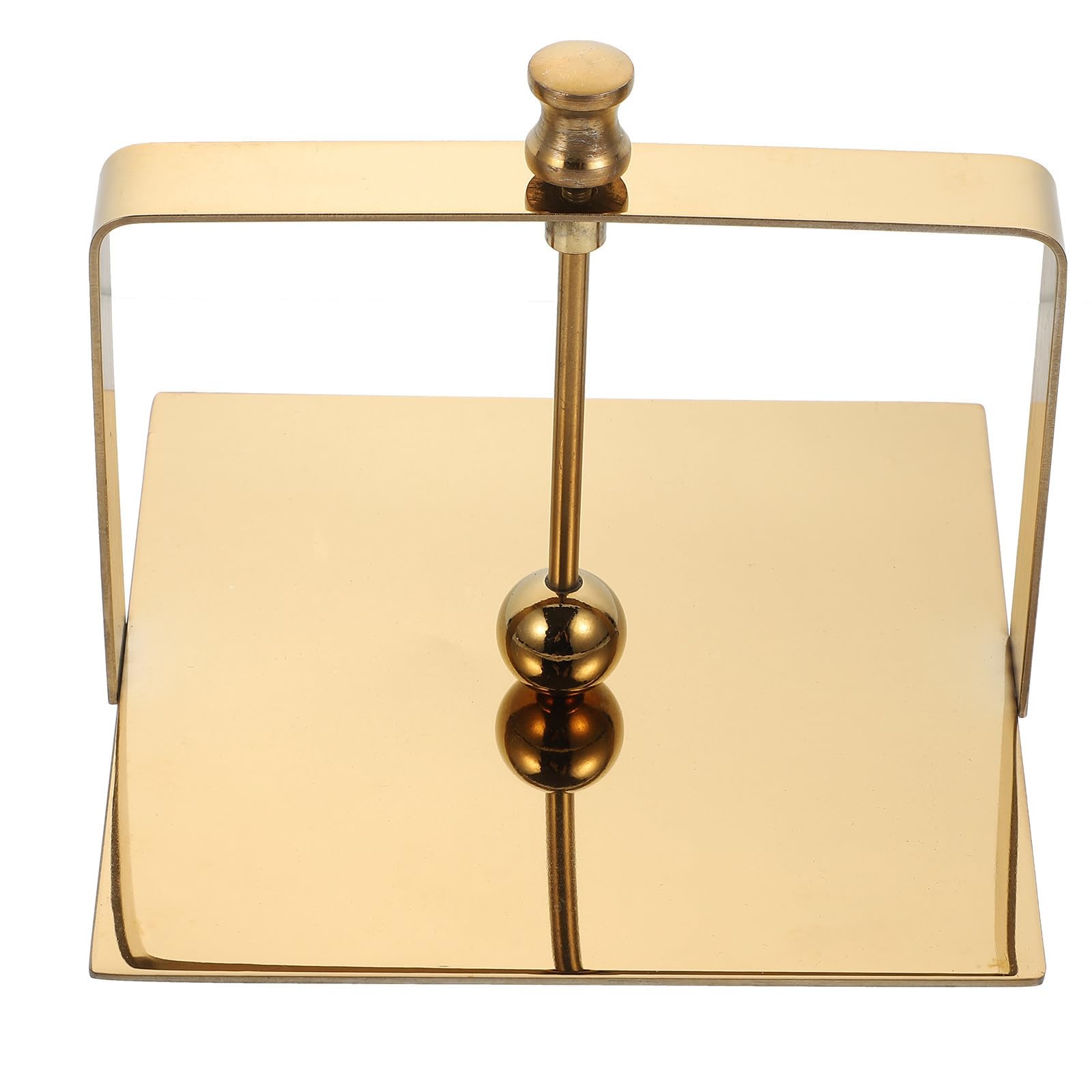 Porta Servilletas Soporte Resistente y Elegante de Acero Inoxidable Dorado para Mesa de Comedor para Restaurantes y Hogar