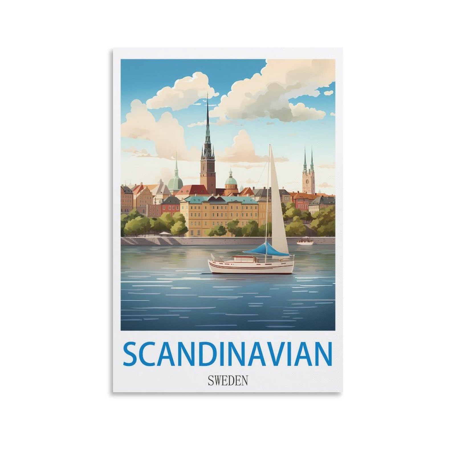 2000-Teile-Puzzles, skandinavisches Schweden Puzzles 2000 Teile Teenager Kinder Puzzle Unterhaltung Spielzeuge Gehirn-Challenge-Puzzle 70x100cm