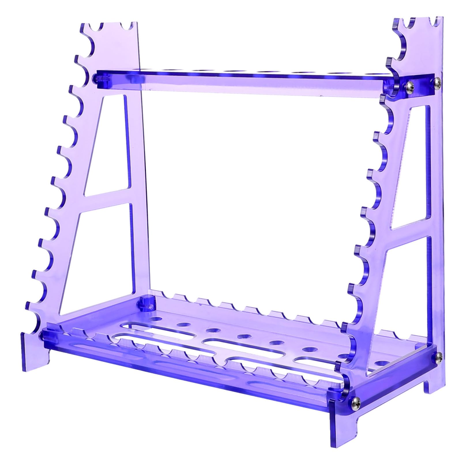 PRETYZOOM Portable Pipette Stand Multi-Pipette Holder Lab Tube Rack Detachable Plastic Tube Organizer