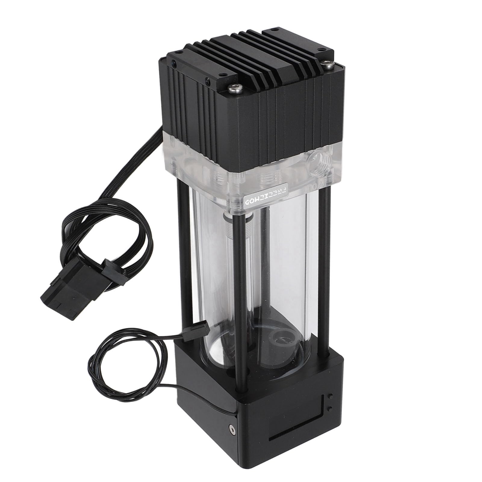 Zbiornik Pompy Chłodzącej PC z Czujnikiem Poziomu Cieczy 600L/H do Samodzielnego Montażu Akryl/czarny