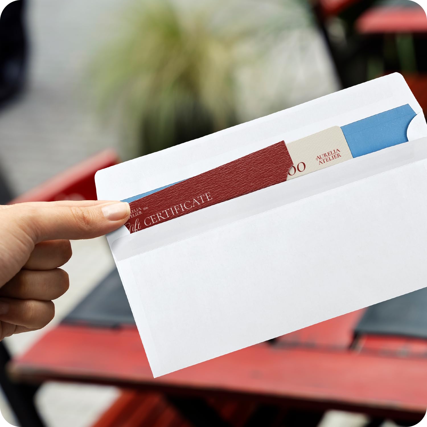 Netuno 100 buste lettera lunghe bianche formato americano DL 11x22 cm 80g Promail senza finestra