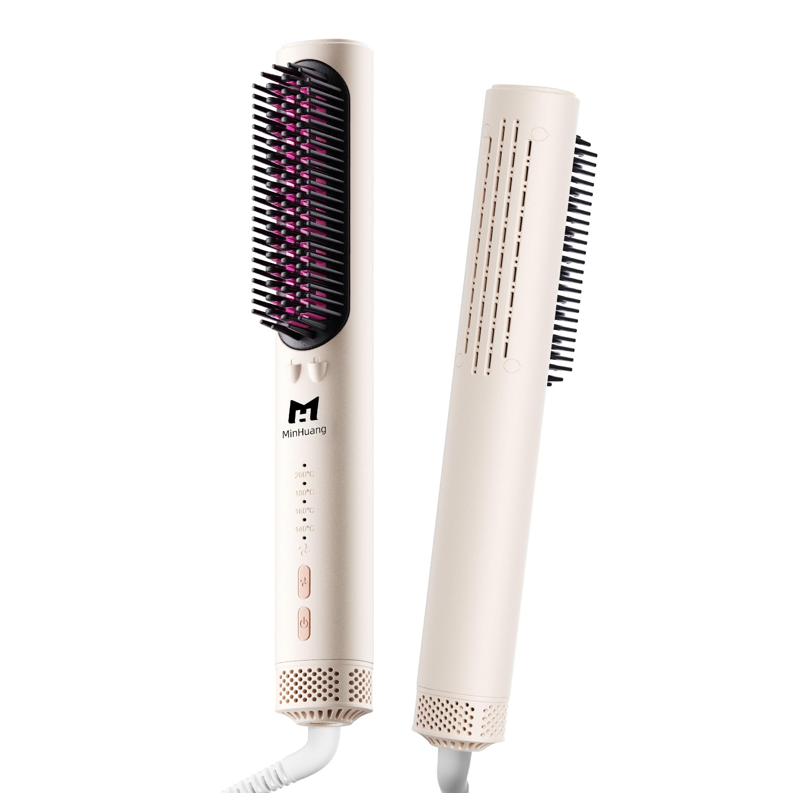 50% Off MINHUANG 3 in 1 Hair Straightener Brush