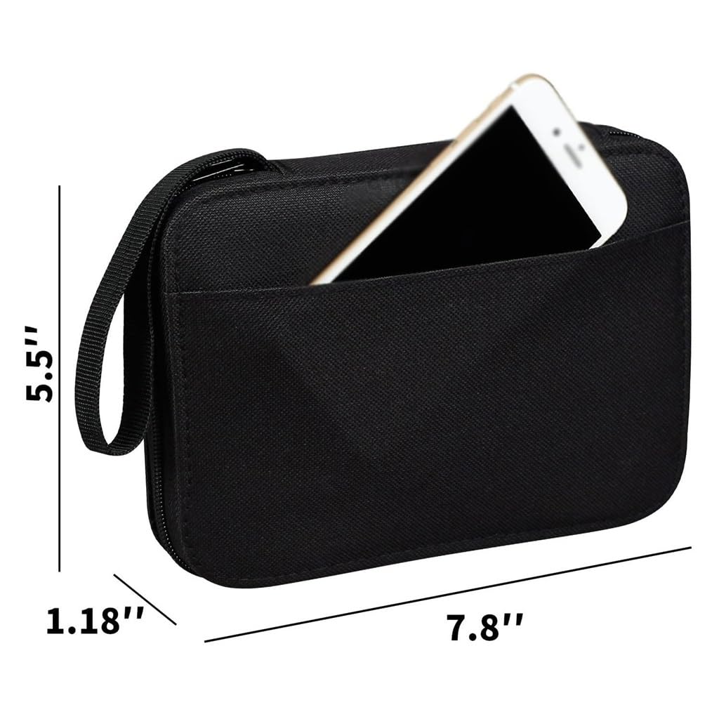 98 Piezas de Accesorios para Juego de Costura, práctico minibolso de Viaje para Agujas e Hilos