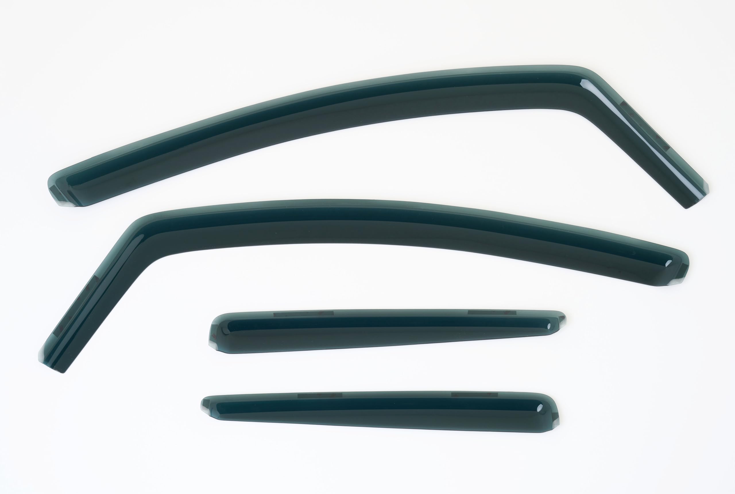 Juego de 4 deflectores de viento compatibles con Ford Focus MK3 5 puertas Hatchback 2012 2013 2014 2015 2016 2017 2018.