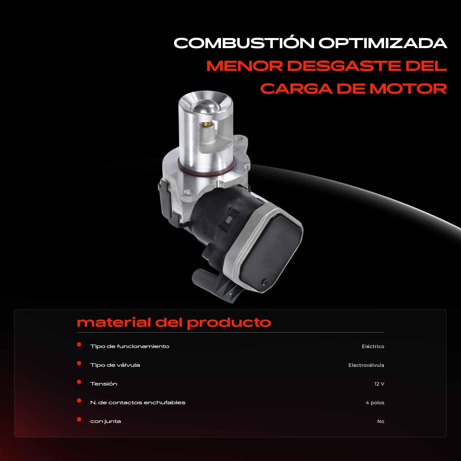 Frankberg Válvula EGR 6461401760 | Compatible con Clase E W211, Clase E T-Model S211, Clase C W204, Clase C T-Model S204