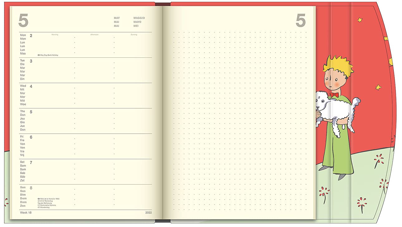 Der Kleine Prinz 2022 - Diary - 16x22: Magneto Diary      Calendar – Engagement Calendar, July 1, 2021