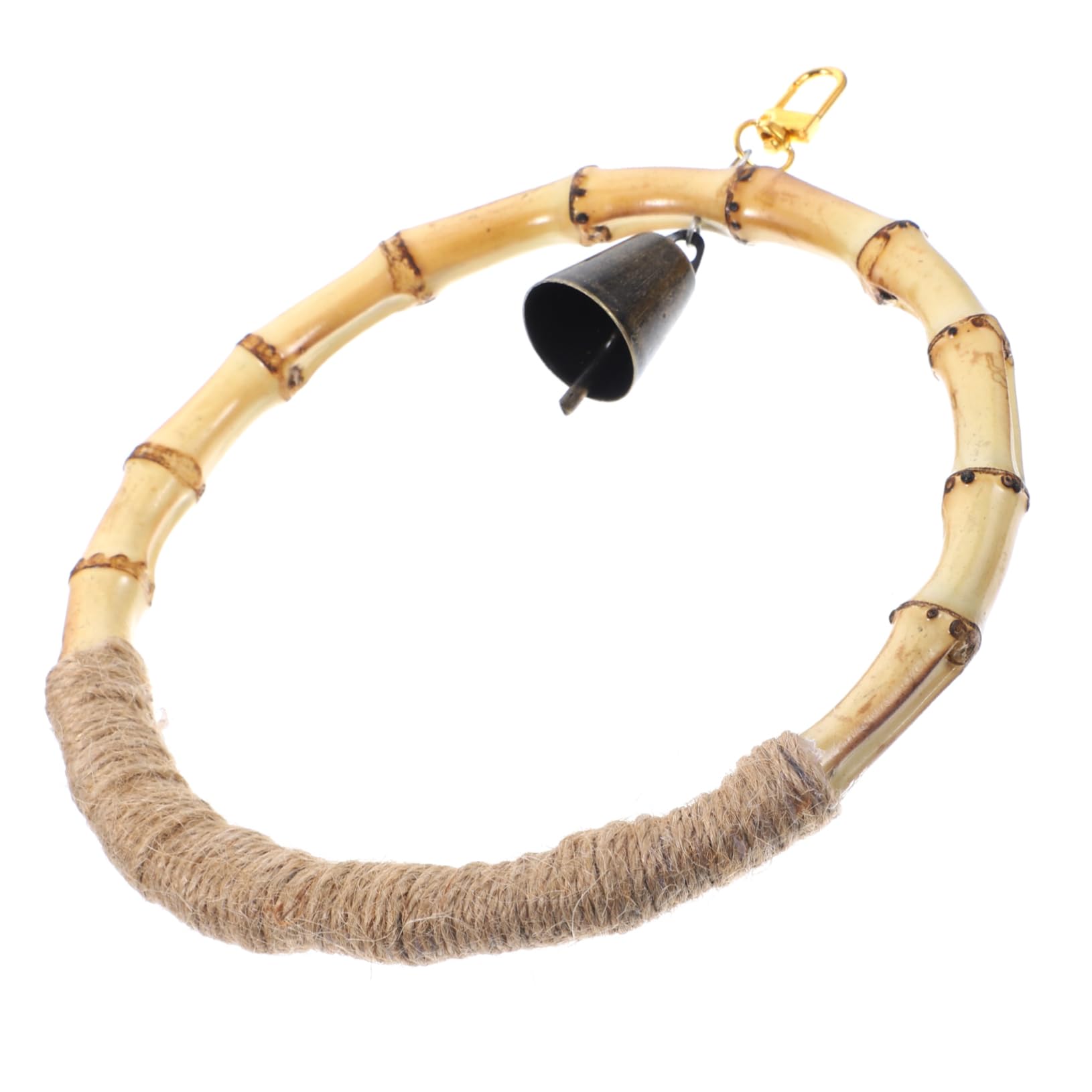 Beaupretty 3piezas Columpio para Pájaros De Natural Juguete Colgante para Periquitos y Loros para Jaulas Estable y Seguro Diversión y Estimulación para Mascotas Pequeñas