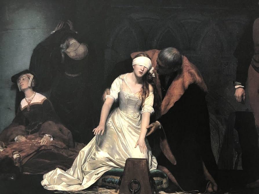 絵画/【Lady GG】 レディ・ジェーン・グレイの処刑 の美術・絵画素材