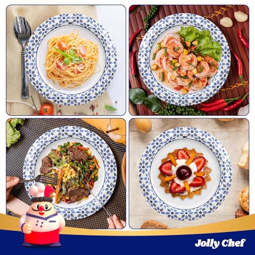 Image of JOLLY CHEF 10 inch Disposable Paper Plates 500 Count
