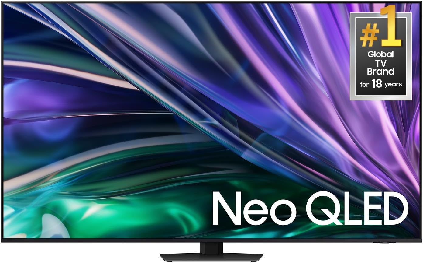 55-Inch Class QLED 4K QN85D Series Mini LED, Neo Quantum HDR Smart TV w/Dolby Atmos, Object Tracking Sound Lite, Real Depth Enhancer Pro, Alexa Built-in (QN55QN85D, 2024 Model)