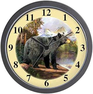 CafePress Black Bear Unique Decorative 10