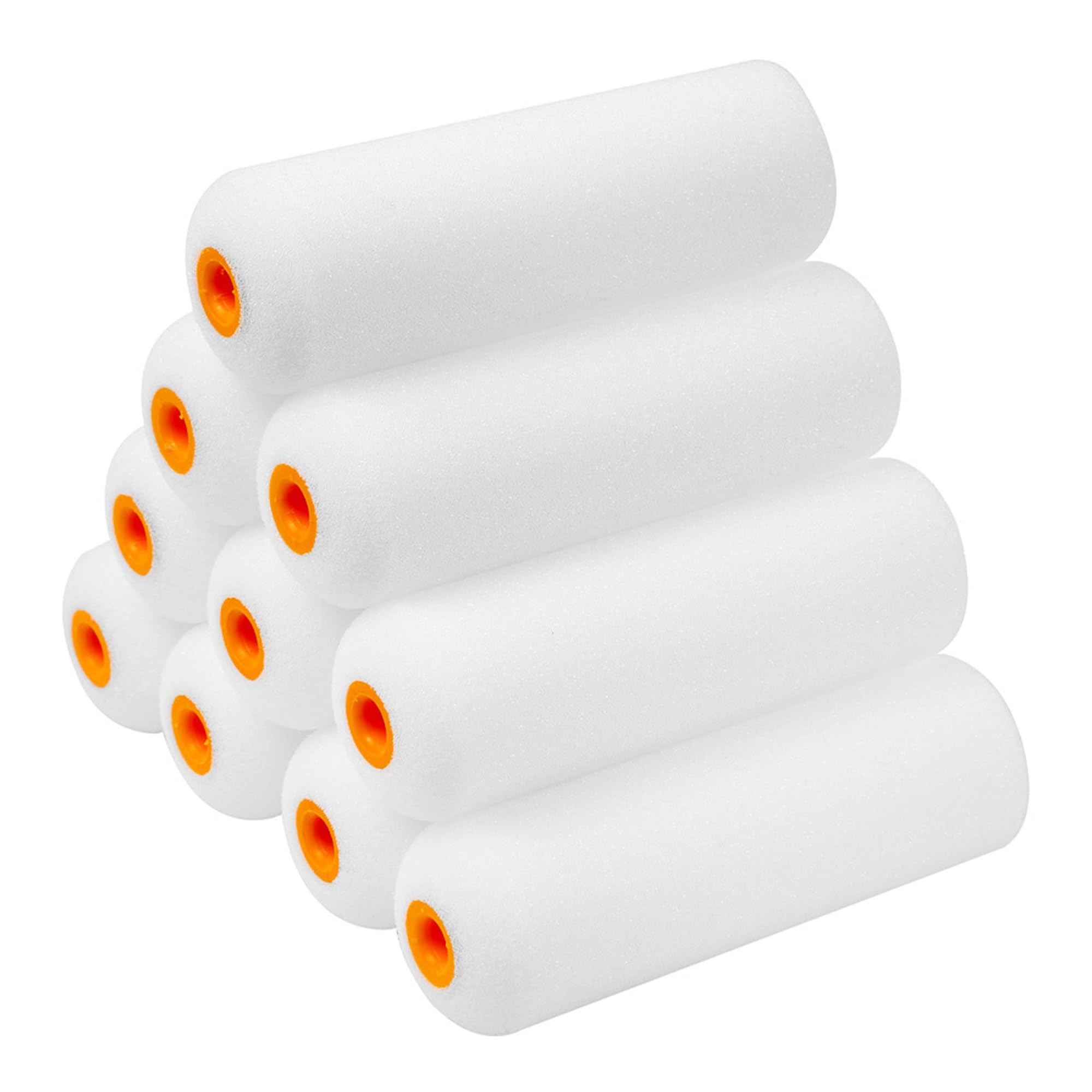 Mini Paint Roller Sleeve – 4 inch(100MM) Small Painting Roller for Emulsion Paint and Gloss Paints with High Density Foam Roller (10)