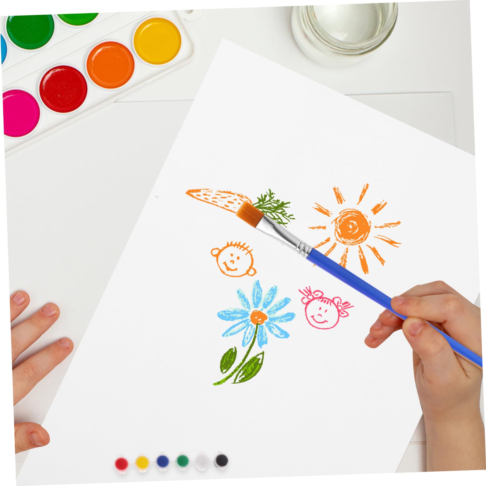Operitacx Papier à Dessin pour Marqueurs, 100 Feuilles pour Designers