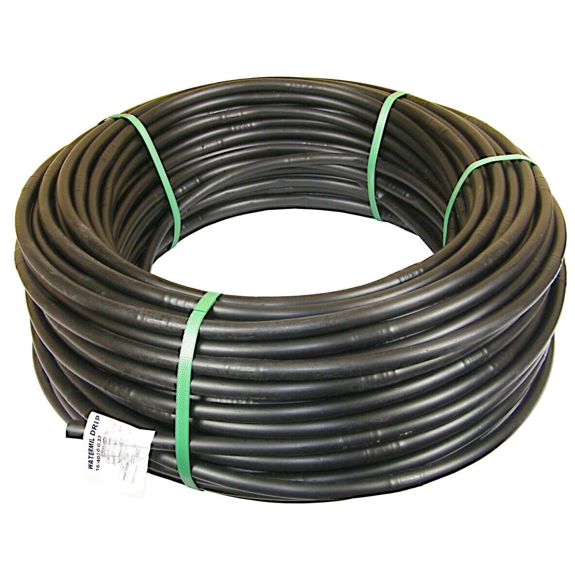 100lfm WATERMIL 16mm Tropfschlauch Perlschlauch Tropfrohr Bewässerungssystem mit Zubehör SET