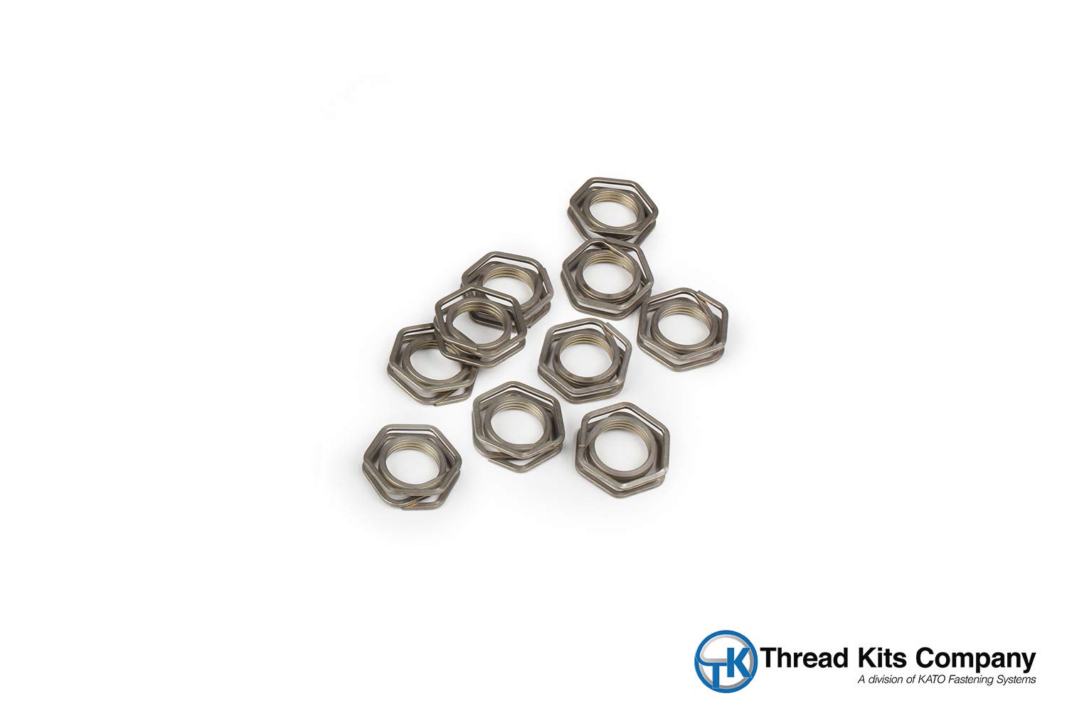 KATO LockOne (KLOF-6P) 10/PKG Anti-Vibration Fastener, for Thread Size: 3/8-24