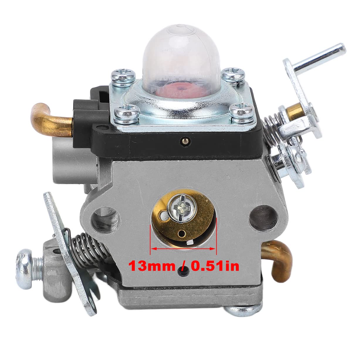 ZAMDOE Carburateur pour Husqvarna 122HD45 122HD60 522HD60S 522HDR60S pour Jonsered HT2223T HT2218 Taille-haie Remplace # 523012401 596658301, avec Filtre à air Filtre à Carburant Ligne de Carburant