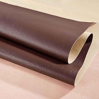 Leather Repair Tape Self-Adhesive Leather Repair Patch for Couch Furniture Sofas Car Seats Advanced PU Vinyl Leather Repair Kit (Coffee,19x50 inches)