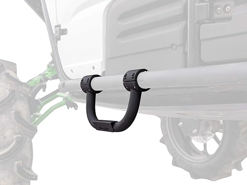 SuperATV Barras Nerf escalón para deslizadores de rocas compatibles con Honda/Polaris/Can-Am/Yamaha/Kawasaki | Se adapta a todas las barras y