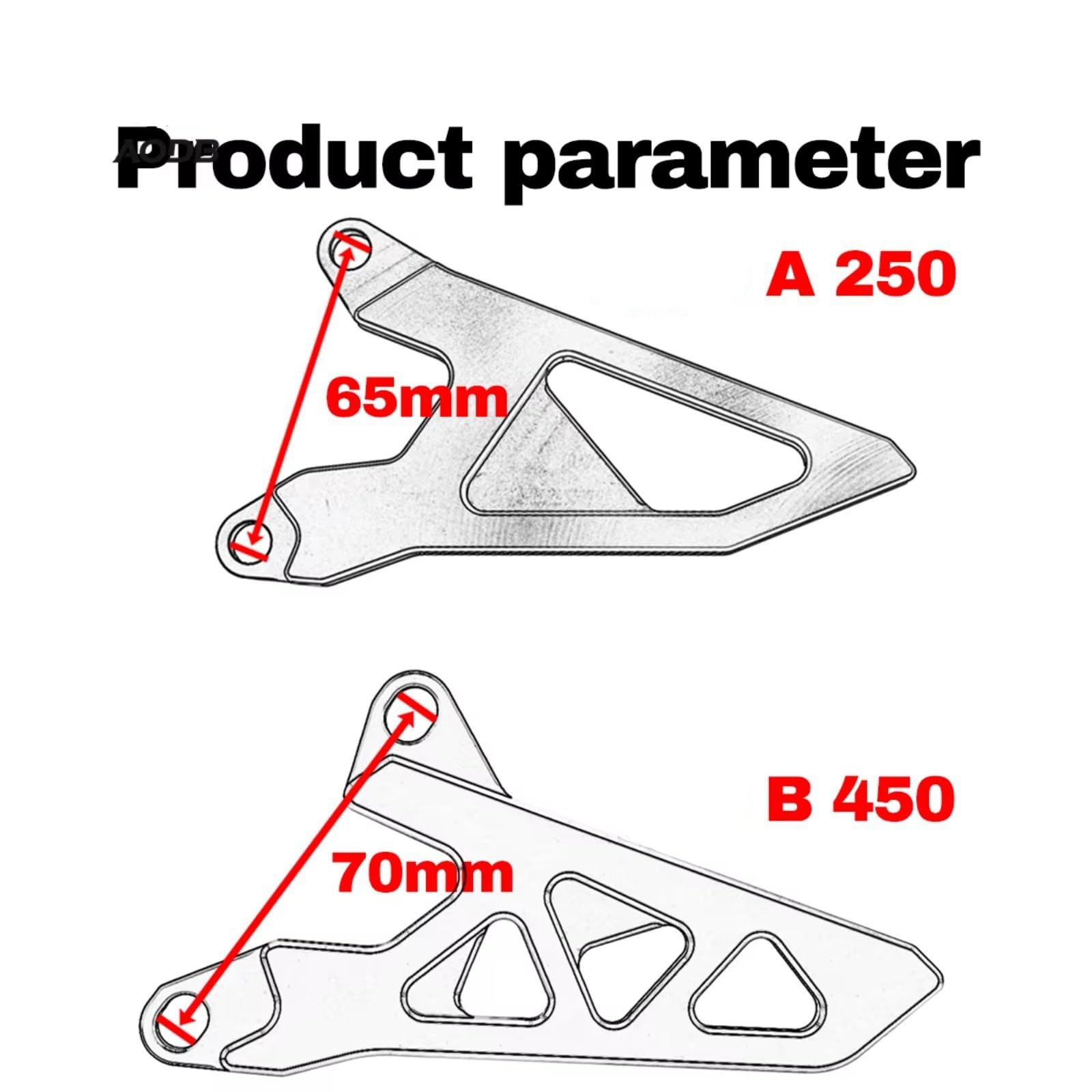 Vordere Kettenradabdeckung Kettenschutz Für Für YZ250