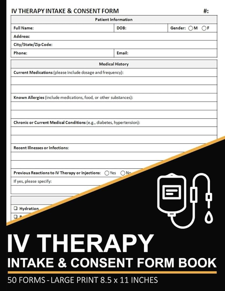 iv-therapy-intake-consent-form-book-intravenous-therapy-consultation-forms-record-client-information-medical-history-consent-and-more-50-forms-publishing-lhbri-ta-amazon-com-books for Medical Consent Form Free Printable IV Therapy Intake & Consent Form Book: Intravenous Therapy Consultation Forms | Record Client Information, Medical History, Consent, and More | 50 Forms: Publishing, Lhbri.Ta: Amazon.com: Books for Medical Consent Form Free Printable