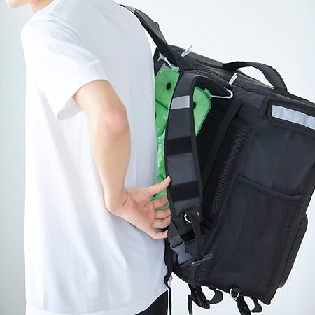 Amazon クールリュック 28 Ice クールクッション アイシング 吸熱 熱中症予防 ランドセル リュック 背中 ひんやり スポーツ観戦 アウトドア 冷却 冷感持続温度制御成分 Pcm ブラック イエロー ブルー オレンジ イエロー グリーン Suo 冷却用品