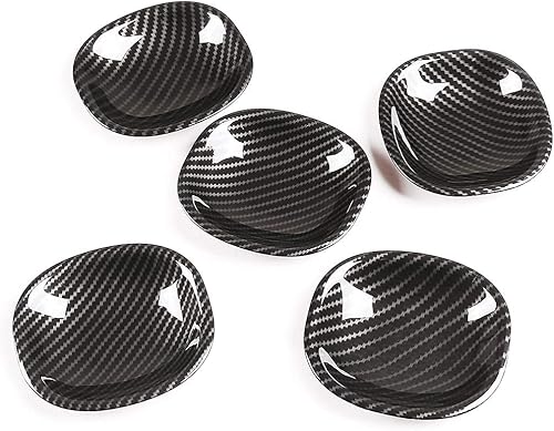 Miniatura 4 de CHEYA Adhesivo ABS para manija de puerta exterior de automóvil para Mercedes Benz Clase G W463 G500 2019-2020 Accesorio de automóvil (fibra de